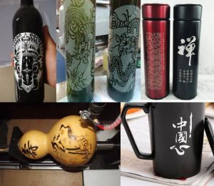 曲靖沾益县酒瓶葫芦工艺品激光雕刻机